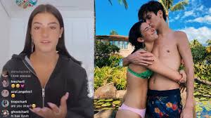 Charli DAmelio Breaks Down Over Chase Hudson Drama on Instagram Live