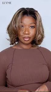 Can’t get enough of this blonde highlight layered bob! Bright, bold, and  beautifully layered. 🌟😻, Hair: Blonde Highlight Short Layered Bob Wig  Glueless 5x5 Closure Pre-Cut Lace Wig All Head Sizes Fit ...