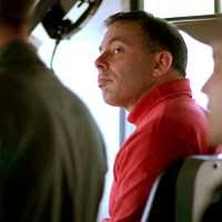 USS Ronald Reagan (CVN 76), Commanding Officer, Capt. Terry B. Kraft,  addresses the crew