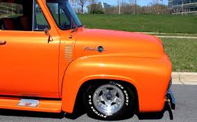 Image result for Orange 1955 Truck