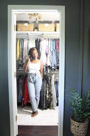 2 bedrooms, 1 bath with a living room and private backyard. Small Master Walk In Closet Reveal Live Pretty On A Penny