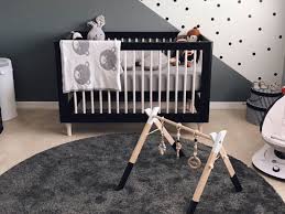 You'll want to make a warm and welcoming space for her in a nursery, complete with a rocking chair or glider, a comfortable crib and a useful changing table. 30 Black And White Nursery Looks For A Monochrome Design Project Nursery