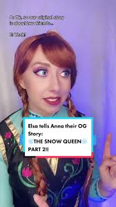 Elsa Tells Anna Their Snow Queen Story Part 2