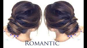 Includes loose, low, high, and braided bun examples in a huge series of photos. 5 Minute Romantic Bun Hairstyle Easy Updo Hairstyles Youtube