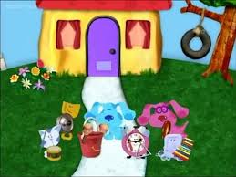 A puppy leaves clues for viewers to solve daily puzzles. Blues Clues Meet Polka Dots Video Dailymotion