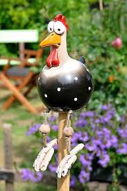 Keramik Garten Innen Wetterfest Vogel Huhn Gartenstecker Kantenhocker Hahn Ebay Weihnachten Dekoration Gartenstecker Dekoration