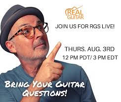 📅 Date: Thursday, August 3rd, ⏰ Time: 12 pm PDT/ 3 pm EDT, 📍 Location:  https://www.youtube.com/watch?v=6wA6mvBL31o, It's almost that time again!  We will be going live soon, grab your guitar, a snack ...