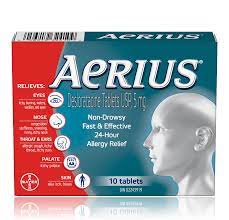Aerius Allergy Medication Aerius