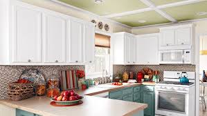 Kitchen cabinet refacing will cost closer to a few thousand dollars and this varies according to the size of the kitchen. How To Clean And Refinish Kitchen Cabinets Lowe S