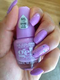 Lilac Purple By La Colors Color Craze Gel Polish In The Color Damsel La Colors Nail Polish Cute Nail Designs Nail Colors