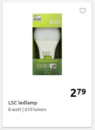 lsc ledlamp aanbieding bij action