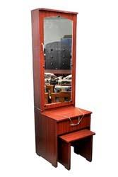 When buying a table, they are guided by height and length. Brown Wooden Dressing Table Size Dimension 4 5 Feet Id 17299221097