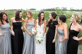 Love The Different Dresses Silver Bridesmaid Dresses Wedding Colors Cute Bridesmaid Dresses