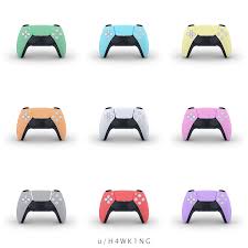 Glossy green weeds front shell with touchpad for ps5 controller. Image Decided To Add Some Color To The New Ps5 Controller What S Your Favorite Ps5