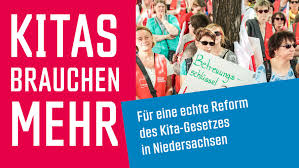 Viele hoffen auf öffnung der kitas. Ver Di Rote Karte Fur Den Gesetzesentwurf Fur Ein Kita Gesetz In Niedersachsen