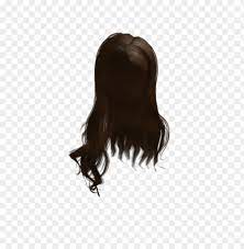 Free Roblox Hair Brown Png Image With Transparent Background Png Free Png Images Black Hair Roblox Brown Hair Roblox Free Hair