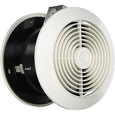 Place the circular housing in the hole, pull wire through, and make the connections to the electrical box. Broan Nutone 507 Chain Operated Ventilation Fan Plastic White Square Exhaust Fan 7 0 Sones 250 Cfm 8 Bathroom Fans Amazon Com