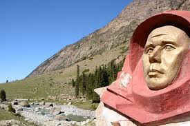 Barskoon-Tal stockbild. Bild von durchlauf, sommer, berg