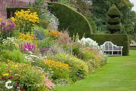 Herbaceous Border Herbaceous Border English Cottage Garden Arley Hall