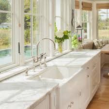 window sill flush with counter kitchen