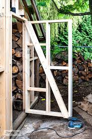 Depending on the size of the door or doors you choose, cut a hole in the. Framing A Shed With Door Making Tips Funky Junk Interiors