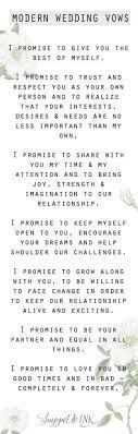 Exchange Of Vows Repeat After Me I Promise To Give You The Best Of Myself I Promise To Trust And Respect You Modern Wedding Vows Wedding Vows Wedding Modern