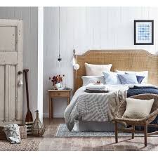 Typical french rattan bedhead with carved detailing on posts. French Provincial Toulouse Rattan Headboard Rattan Headboard Hotel Room Interior Headboards For Beds