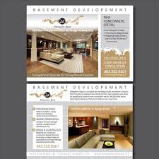 At the basement remodeling company, we consult closely with you to design and construct your basement to your exact specifications. Create Postcard For Basement Renovation Company Postcard Flyer Or Print Contest 99designs