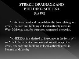 3 adapted from epu logistics trade facilitation masterplan, 2014. Building Legislations And Regulations 1 Town And Country Planning Act 1976 Act 172 2 Street Drainage And Building Act 1974 Act 133 3 Uniform Ppt Download