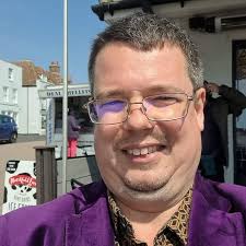 Three small children walk arm in arm through Hampstead Heath. With a  brilliant smile, the middle one suddenly shouts, 'We're together!'