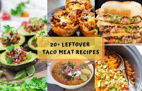Maybe you would like to learn more about one of these? Delicious Leftover Taco Meat Recipes Oh Snap Let S Eat