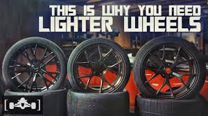 Lighter car tires are highly in demand today. Unsprung Weight And Acceleration Why You Should Buy Lighter Wheels Youtube