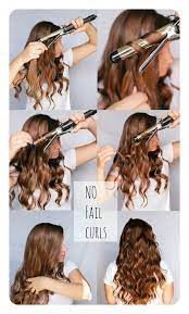 To master that deadly combo, create waves in the top layer of your hair with a medium barrel curling iron and then run your fingers through to separate. 50 Beautiful Loose Curl Hairstyles With Tutorial