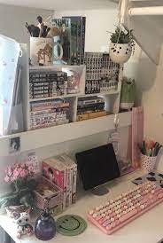 Updated Desk In 2021 Otaku Room Room Inspiration Bedroom Retro Room