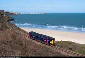 369 First Great Western 153 At St Ives United Kingdom By Jan Geert Lukner Great Western St Ives Bay British Rail