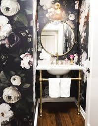 7 Must Know Rules For Decorating With Color Powder Room Wallpaper Room Wallpaper Powder Room Small