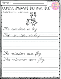 Christmas Cursive Handwriting Practice Cursive Handwriting Practice Cursive Practice Handwriting Practice
