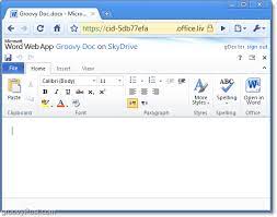 It offers features that are similar to those of the program's desktop version. Reviewing Microsoft Word Online From Windows Live Web Apps