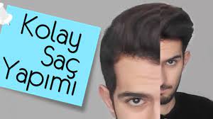 en kolay erkek sac yapimi sac pudrasi youtube