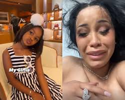 Cardi B and her daughter twinning 😍❤️