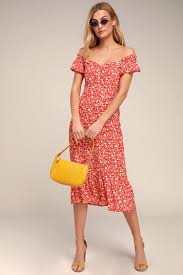 Check spelling or type a new query. Pretty Red Floral Print Dress Flora Midi Dress Ots Midi Dress Lulus