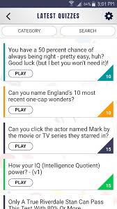 Has quarantine given you the opportunity to catch up on movies you were putting off seeing until you had time? Knowledge Challenger Tricky Test Trivia Quiz Pour Android Telechargez L Apk