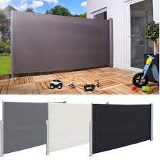 5 9 X9 8 Sunshade Retractable Side Awning Outdoor Patio Privacy Divider Screen Home Garden Yard Garden Patio Privacy Outdoor Kitchen Design Patio Decor