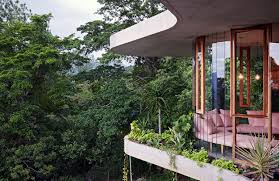 Une Maison De Verre Au Milieu De La Jungle Australienne Maison De Verre Architecture Architecture Australienne