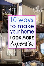 10 Easy Ways To Make Your House Look More Expensive Updating House Builder Grade Trending Decor