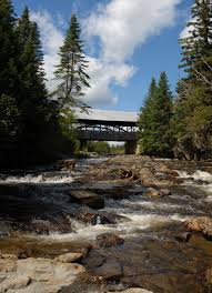 Cabins At Lopstick Cabins And Outfitter In Pittsburg Nh Covered Bridges Old Bridges Scenic