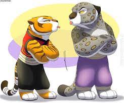 Would you consider Tigress and Tai Lung as siblings? | Fan art by  [Taigressmix] : r/kungfupanda