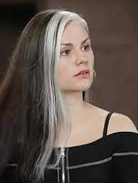 Rogue Gallery White Streak In Hair Blonde Streaks Grey Hair Streak
