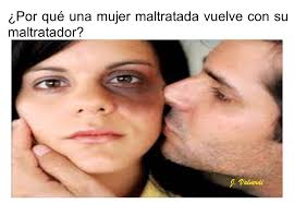 Porque una mujer maltratada vuelve con su maltratador?