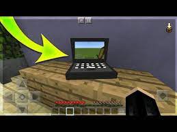How To Make A Working Realistic Laptop In Mcpe 1 2 Minecraft Pocket Edition Youtube Paper Crafts Diy Kids Minecraft Minecraft Creations